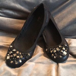 Simply Vera VeraWang Beaded Jeweled Ballet Flats 8